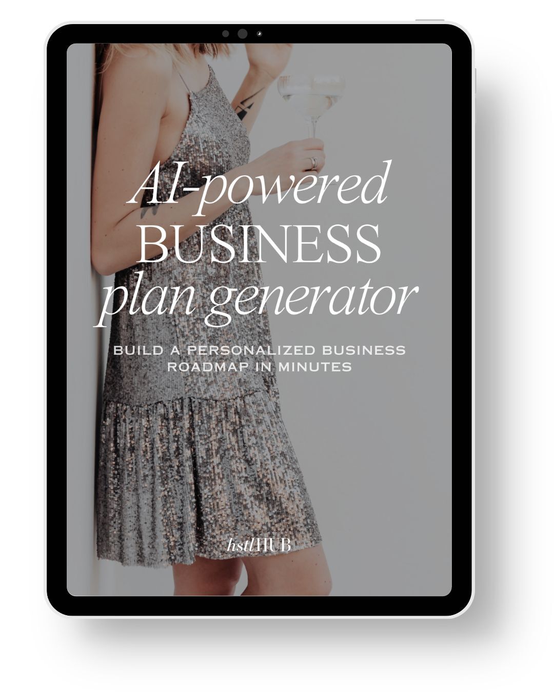 AI-Powered Business Plan Generator Mockup