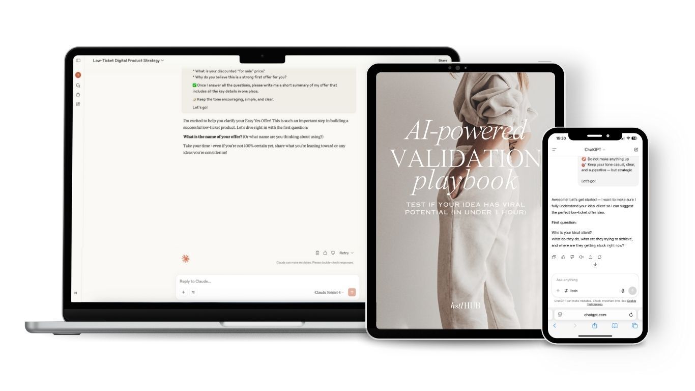 The digital product validation playbook will help you to prove your idea will sell